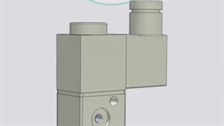 بوبین شیر برقی | فایل سه بعدی