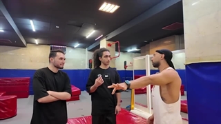 توی یک روز حرکات پارکور زدیم!! پشتک هم زدیم!! (کام تا لام)