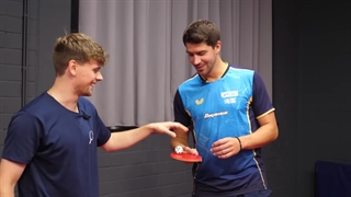 تست مهارت های ویژه تنیس روی میز با رنک 10 جهان