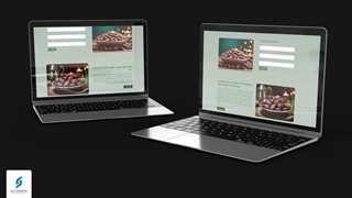 طراحی سایت تخصصی صادرات خرما (دو‌زبانه)