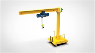 جرثقیل بازویی گردون کارگاهی