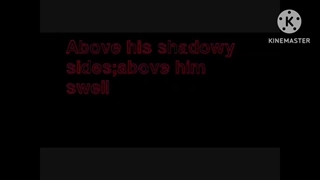 Kraken Poem Monster Voice