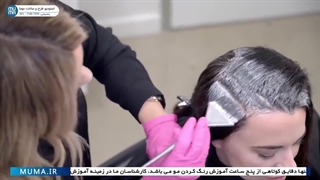 "تکنیک رنگ موی فلوئید: راهنمای کامل برای رنگ کردن مو با نتایج حرفه‌ای"