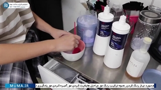 "آموزش روشن کردن ابرو با اکسیدان: تکنیک‌های حرفه‌ای رنگ کردن مو"