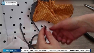 "آموزش دوخت کفش چسبی نوزاد: طراحی آسان و جذاب"