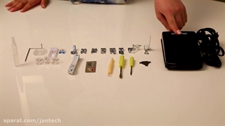 آموزش چرخ خیاطی JANTECH