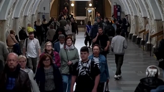 مجسمه استالین در مترو مسکو رونمایی شد