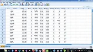 Calculate age from date of birth in SPSS