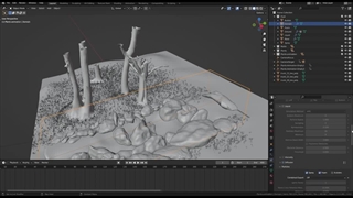 شبیه‌سازی رودخانه و آب در بلندر با River and Water simulation in Blender with Mantaflow
