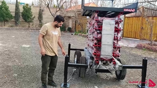 بالابر 13 متری آکاردئونی