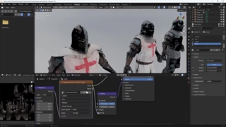 ساخت یک صحنه جنگی تاریخی در بلندر battle scene in blender