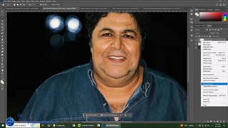 روش حذف غبغب از زیر گلو به کمک نرم افزار فتوشاپ