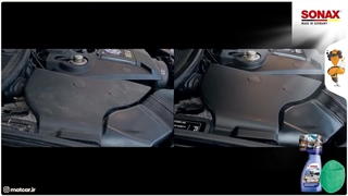 اسپری تمیزکننده محافظ و نو کننده سطوح پلاستیکی خودرو سوناکس