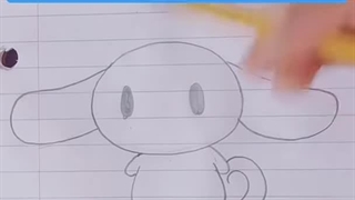 نقاشی ساده سینامرول