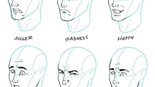 نقاشی احساسات صورت
