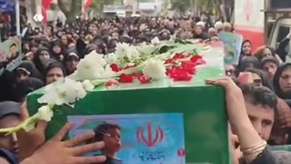 تشییع شهید دکتر مرضیه عسگری و زهرا برزگر فرزند ۳ ساله‌اش در گرگان اتوپلاستی