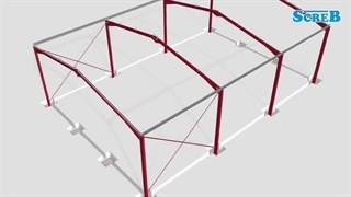 مونتاژ سوله  + ساندویچ پانل + سوله خرپایی www.arianasoole.com