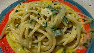 اسپاگتی سیسیلی فوق‌العاده خوشمزه فقط در چند دقیقه!