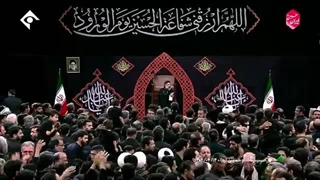 14040414: مراسم عزاداری حسینیه امام خمینی با امام خامنه ای