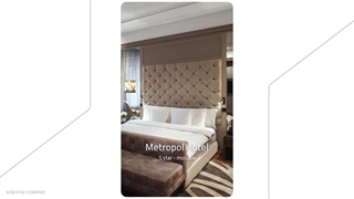 سر تخت های بند در طراحی داخلی اتاق هتل