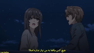 انیمه راسکال خواب دختر خرگوشیِ سنپای را نمی‌ بیند (Rascal Does Not Dream of Bunny Girl Senpai)  فصل اول قسمت دهم زیرنویس فارسی