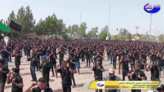 اجتماع عزاداران در روز تاسوعا در عشق آباد