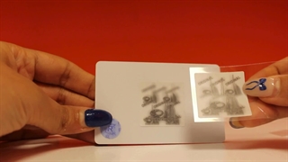 نمونه تولید برچسب هولوگرام برای کارت