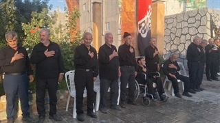 مراسم معنوی تجدید عهد با شهدا در گلزار مطهر شهدای اخی جهان