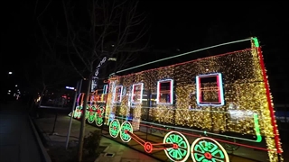 نورپردازی پارک ملت