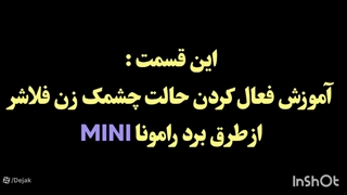 فعال سازی چشمک زدن فلاشر در برد رامونا برای فلاشر بدون مدار