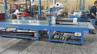 بسته بندی لوله پولیکا به صورت اتوماتیک