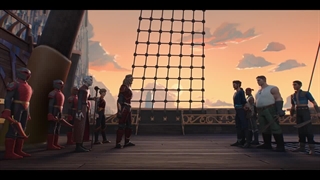 انیمیشن سریالی پادشاه گرگ ها قسمت 7