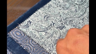 زیبایی های این پارچه رومبلی سفارشی ترک روی مبل،تماس:۰۹۱۲۷۰۱۶۶۷۰