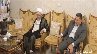 دیدار رئیس مجمع تشخیص مصلحت نظام با خانواده سپهبد شهید محمد باقری