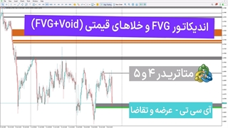 اندیکاتور FVG و خلاهای قیمتی (FVG+Void) متاتریدر 4/5 - رایگان [تریدینگ فایندر]