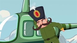 از هلیکوپتر پریدم | کلیپ طنز انیمیشنی سقوط از هلیکوپتر هم داشتید ؟