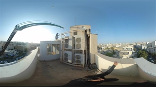 انتقال نوپان با جرثسقیل طبقه ششم 360 درجه دوربین