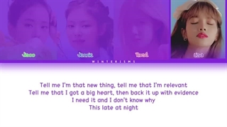 اهنگ نامبروان گرل با صدای بلک پینک