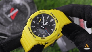 ساعت مچی جیشاک زرد Casio G-Shock GA-B2100C-9A