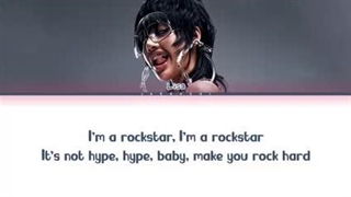 لیریک آهنگ Rockstar از لیسا (درخواستی)