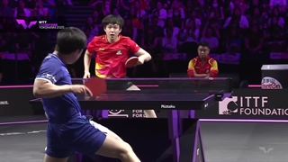 مسابقه فینال تنیس روی میز Tomokazu Harimoto vs Wang Chuqin  2025