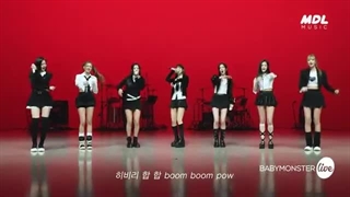 لایو بیبی مانستر آهنگ sheesh(دان باز شد)