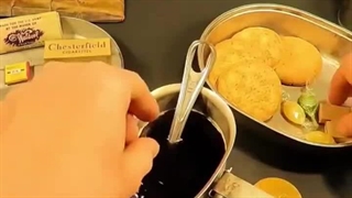 آنباکس پک صبحانه سرباز آمریکایی در جنگ جهانی دوم