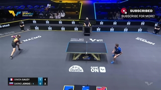 خلاصه مسابقه تنیس روی میز  دارکو یورگیچ و سیمون گوزی 2025