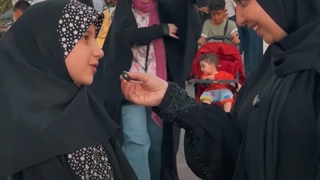 مصاحبه با زائرین حرم امام رضا (ع)