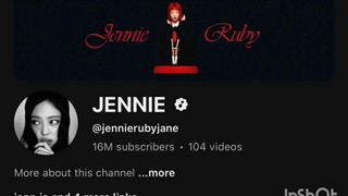 تعداد فالوور های کانال یوتیوب جنی از ۱۶ میلیون نفر گذشت~