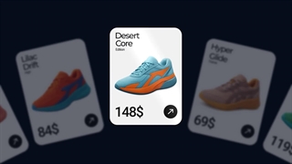 پروژه افتر افکت پرومو تبلیغاتی محصولات به سبک کاروسل Product Carousel