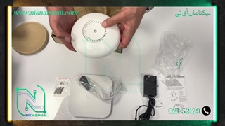 آنباکسینگ اکسس پوینت بی‌سیم میکروتیک (Mikrotik) مدل cAP ac