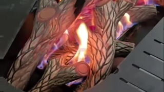 آتشدان بیضی