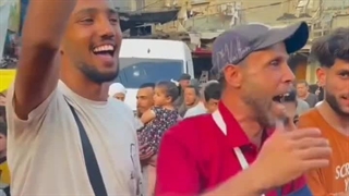 مدح امام علی(ع) در بین جوانان غزه